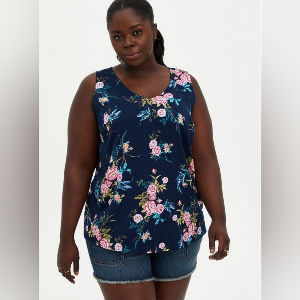 NWT Torrid 2 Soft-Stretch Challis Tank